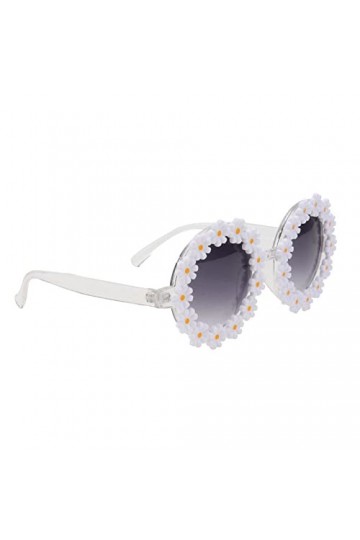 Totority 1 Paire De Lunettes Décorées De Fleurs Lunettes De Mode Pour Femmes Cadeau En Plein Air Drôle Lunettes Fille Cadeaux