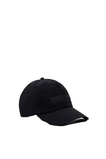 Desigual Femme Logo Hat_half 2000 Black Kit d accessoires hiver, Noir, Taille unique EU