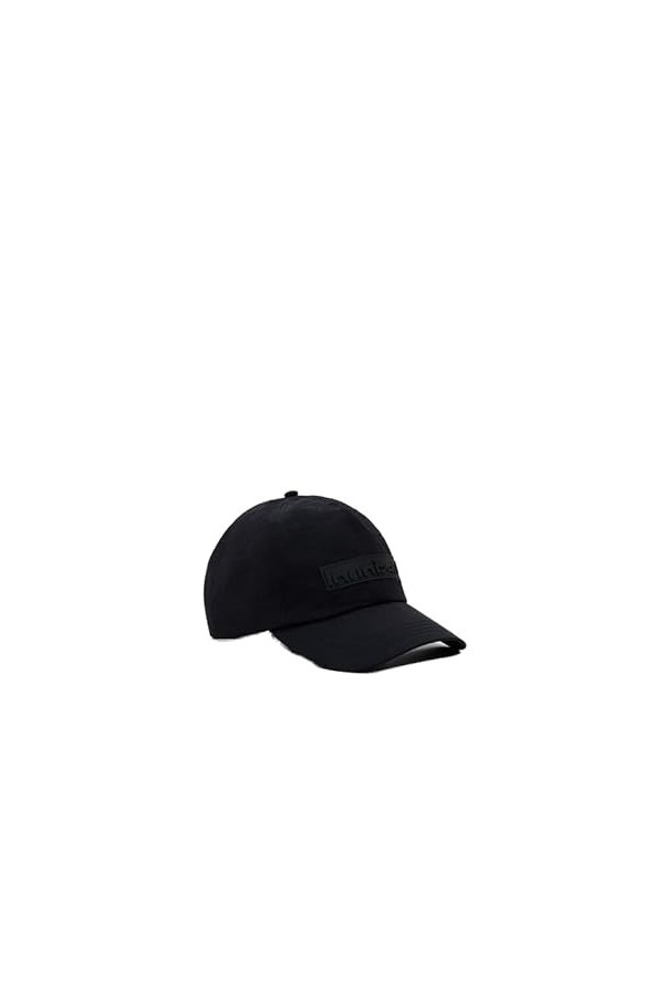 Desigual Femme Logo Hat_half 2000 Black Kit d accessoires hiver, Noir, Taille unique EU