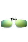 1x Clip Solaire, Polarized lunettes de soleil, protection UV400, Clip sur lunettes de soleil, pour hommes femmes, pour la con