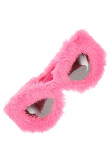 SOIMISS En Peluche Lunettes Femmes Rétro Lunettes De Soleil Lunettes Pour Le Bal Lunettes De Soleil Pour Les Femmes De Mode L