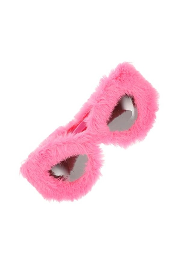 SOIMISS En Peluche Lunettes Femmes Rétro Lunettes De Soleil Lunettes Pour Le Bal Lunettes De Soleil Pour Les Femmes De Mode L