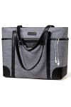 Sac Ordinateur Femme,ChaseChic Sac Cabas Femmes Imperméable Classique Enseignantes 15,6 pouces Ordinateur Sacs De Travail Pou