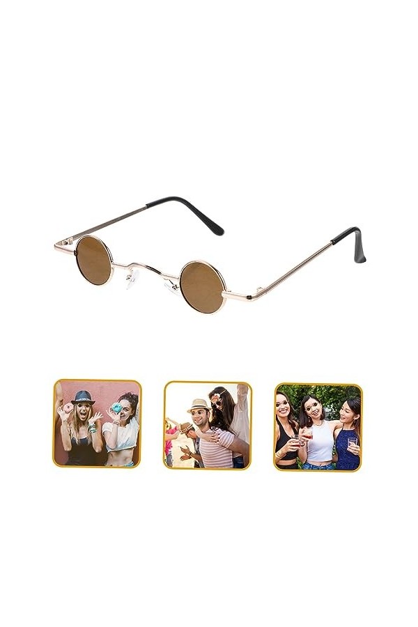 COOLHIYA Lunettes De Soleil Vintage Lunettes De Soleil DÉté Pour Femmes Lunettes Pour Hommes Hommes De Lunettes Hommes Lunet