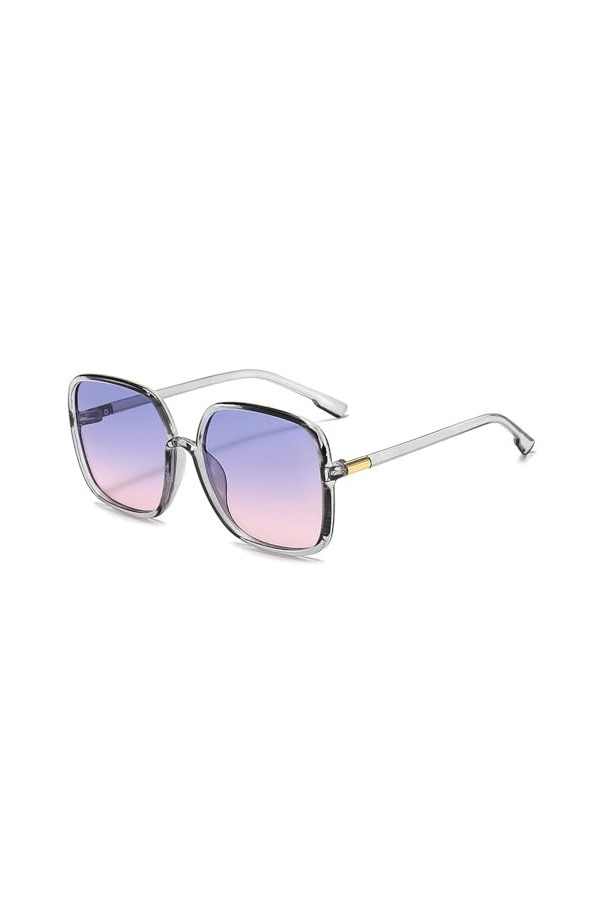 Lunettes De Soleil Classiques Vintage Pour Femmes, Monture Carrée Surdimensionnée En Plastique, Luxe, Nouvelles Nuances De Ve