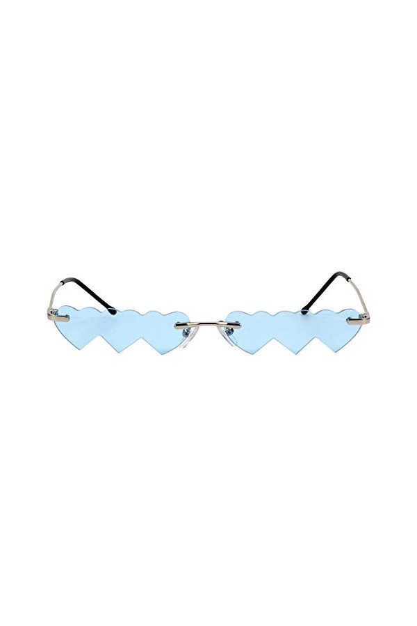 VALICLUD 1 Pc Lunettes De Soleil Coeur Lunettes De Soleil De Mode Pour Femmes Lunettes De Soleil De Protection Uniques Lunett