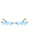 VALICLUD 1 Pc Lunettes De Soleil Coeur Lunettes De Soleil De Mode Pour Femmes Lunettes De Soleil De Protection Uniques Lunett