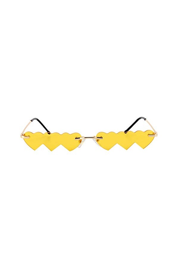 VALICLUD 1 Pc Lunettes De Soleil Coeur Lunettes De Soleil De Mode Pour Femmes Lunettes De Soleil De Protection Uniques Lunett