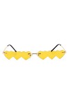 VALICLUD 1 Pc Lunettes De Soleil Coeur Lunettes De Soleil De Mode Pour Femmes Lunettes De Soleil De Protection Uniques Lunett