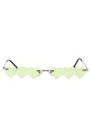 VALICLUD 1 Pc Lunettes De Soleil Coeur Lunettes De Soleil De Mode Pour Femmes Lunettes De Soleil De Protection Uniques Lunett