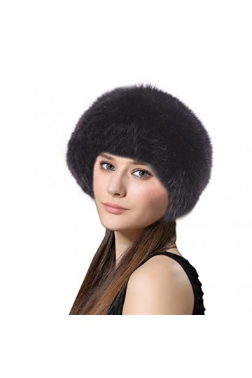 Lifup Femme Chapka en Fausse Fourrure, Toque de Style Russe, Chapeau Hiver Violet