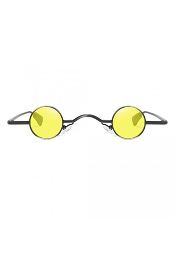 PRETYZOOM Fausses Lunettes Petites Lunettes De Soleil Rondes Pour Femmes Lunettes De Soleil Pour La Plage Lunettes De Soleil 