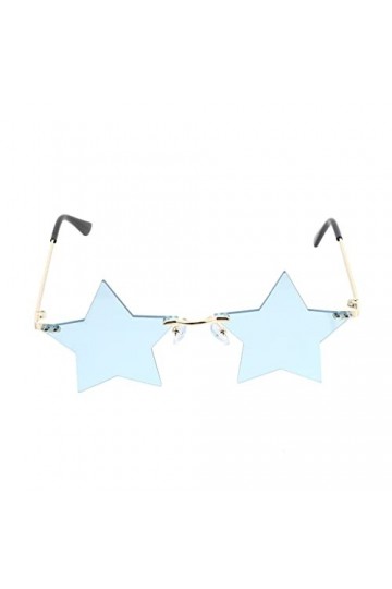 ABOOFAN 1 Paire Partie Lunettes De Soleil Plage Étoiles Accessoires Lunettes De Soleil Sans Monture Pour Les Femmes Décor De 