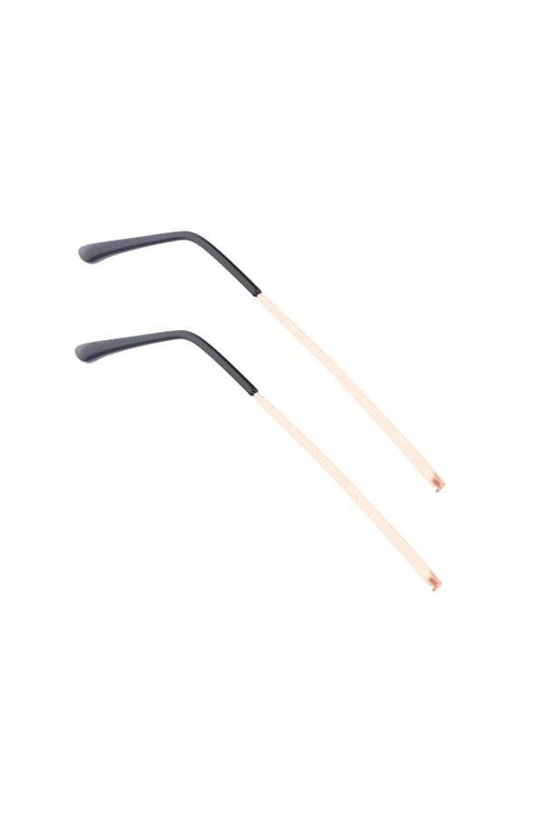 OHPHCALL 1 Paire Spectacle Jambes Kit De Noir Lunettes Unisexe Lunettes De Soleil Temples En Métal Lunettes De Remplacement F
