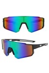 MUSELK Lunettes de Soleil de Sport Homme et Femme Lunettes de Soleil Polarisées Lunettes de Soleil Avec UV400 pour Activités 