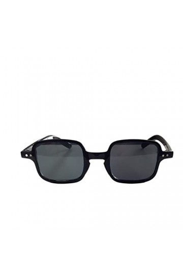 Vintange Sunglasses Lunettes de soleil CARRÉES - CADRE - CARRÉS - DOUBLE mode casual fashon vintage rétro NOUVELLE 2023, Noir