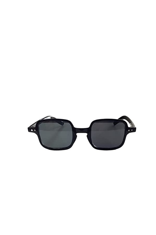 Vintange Sunglasses Lunettes de soleil CARRÉES - CADRE - CARRÉS - DOUBLE mode casual fashon vintage rétro NOUVELLE 2023, Noir