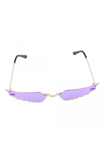 SOIMISS Femme Lunettes De Soleil Femmes De Lunettes De Soleil À La Mode Élégant Lunettes Pour Femmes Lunettes De Soleil Sans 