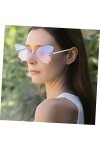SOIMISS 1 Paire De Lunettes De Soleil Papillon Lunettes De Soleil DÉté Pour Femmes Lunettes De Soleil Pour Femmes Mode À La 