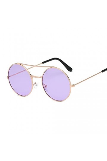 LUOXUEFEI De Soleil Lunettes Lunettes De Soleil Rondes Femmes Lunettes De Soleil Femme Dame Lunettes Miroir
