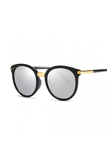 LUOXUEFEI De Soleil Lunettes Lunettes De Soleil Femmes Dames Lentille Miroir Noir Blanc Lunettes De Soleil Femmes Nuances