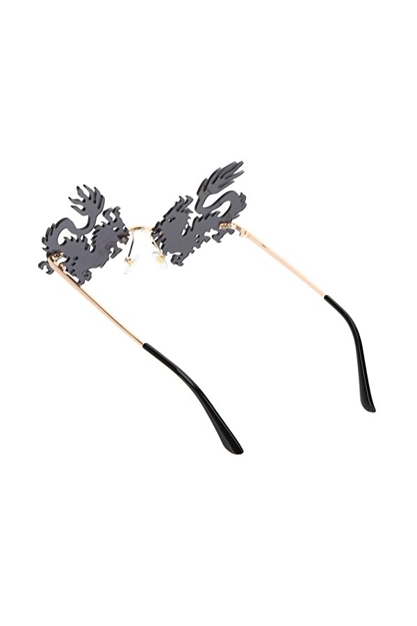USHOBE 1 Paire Verres à Flamme Nuances De Lunettes De Style Chinois Lunettes De Soleil Tendance Pour Femmes Lunettes De Solei