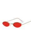 LUOXUEFEI De Soleil Lunettes Petites Lunettes De Soleil Ovales Miroir Femmes Lady Lunettes De Soleil Rondes Femme