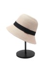 EMFYL JiuRui Chapeaux et Casquettes Été Nouveau Chapeau de Paille Japonais Seau Chapeau Femme Respirant Parasol pêcheur Chape