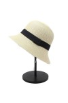 EMFYL JiuRui Chapeaux et Casquettes Été Nouveau Chapeau de Paille Japonais Seau Chapeau Femme Respirant Parasol pêcheur Chape
