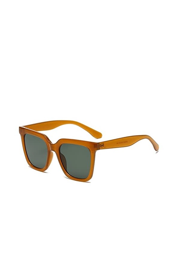MSHAJ 2022 Nouvelle Mode Lunettes de Soleil Femmes Marque Concepteur rétro Rectangle Lunettes de Soleil Femme Ins Populaire c
