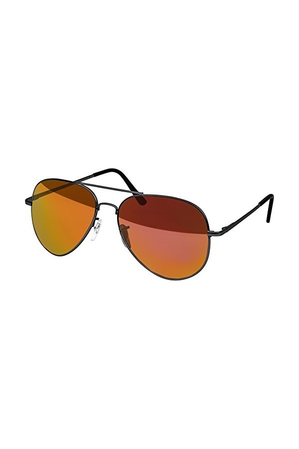 Balinco Lunettes de soleil aviateur de haute qualité des années 70 pour hommes et femmes Lunettes de soleil aviateur miroir