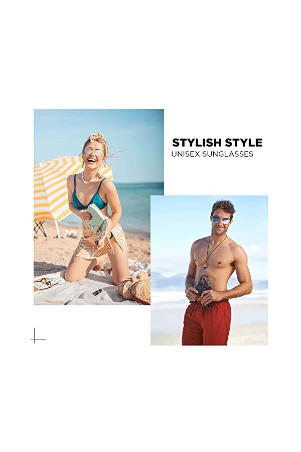 GOGELAS Lunettes de Soleil pour Femmes Lunettes de Soleil Rétro En Métal 2022 Lunettes de Soleil à La Mode Uv400 Rétro Lunett