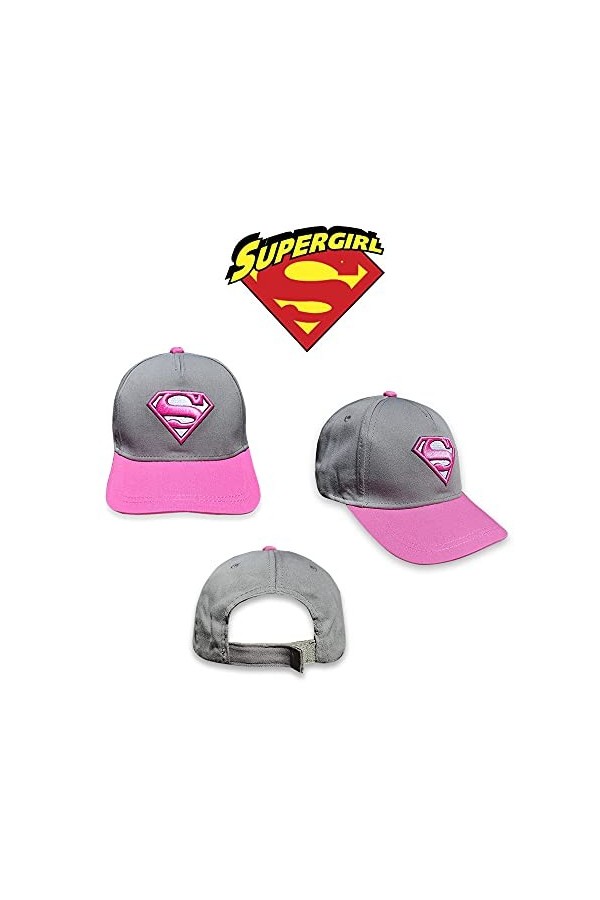 Nueva Casquette avec visière Supergirl style Beisbol, 100 % coton premium, idéale pour les excursions, la plage ou toute acti