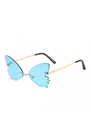 Lunettes de soleil pour femme - Lunettes de soleil - Lunettes de soleil classiques - Lunettes de soleil sans monture UV - Lun