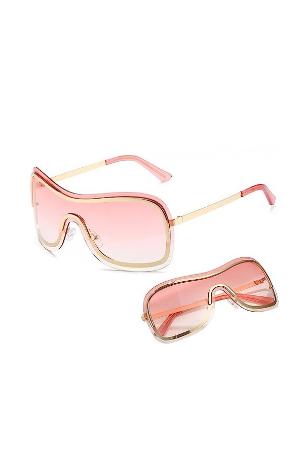 Cyhamse Lunettes de soleil Y2K | Vêtements de sport sur lunettes de soleil | Lunettes de sécurité anti-rayures pour femme, lu