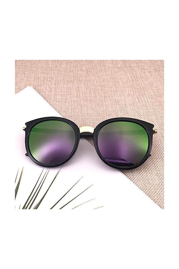 Classic Round Vintage Lunettes de Soleil Femmes Mode Marque Design Miroir Lunettes de Soleil Teintes Féminines Rétro