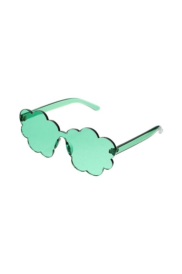 STOBOK Lunettes Sans Monture à Fleurs Lunettes Élégantes Lunettes De Soleil De Mode Pour Femmes Lunettes De Soleil Pour Femme