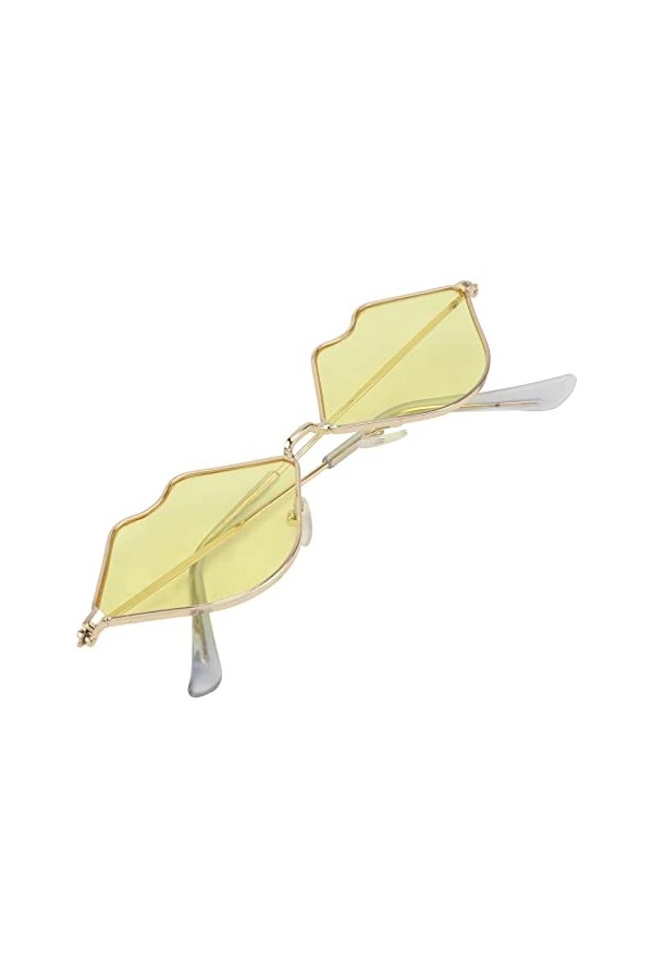 OATIPHO 1 Paire Des Lunettes De Soleil Lunettes De Mode Pour Femmes Lunettes De Soleil Rétro Lunettes De Soleil Bizarres Nuan