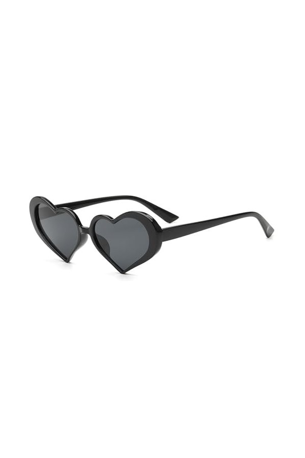 Petites Lunettes De Soleil Colorées En Forme De Cœur Pour Femmes, Verres Dégradés, à La Mode, Nuances Uv400, Nouvelle Collect