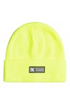 DC Shoes Label - Bonnet à Revers - Femme - One Size - Blanc.