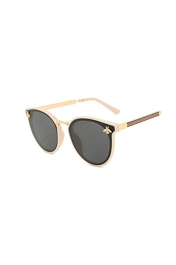 U/N Mode dabeille de Luxe pour Femmes Lunettes de Soleil Hommes Lunettes de Soleil carrées Femme rétro Homme Lunettes de Sol