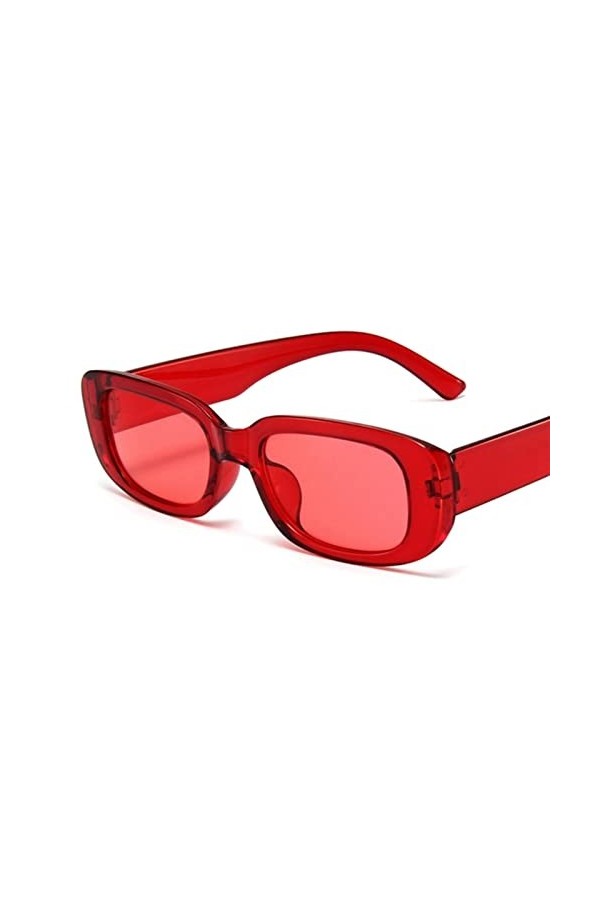 CSRP Femmes Petit Rectangle Lunettes de Soleil Ovale Vintage carré Lunettes de Soleil pour Femmes Nuances Femme lunettes-18