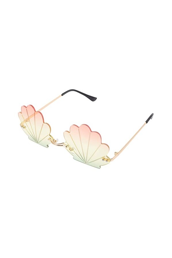 Gadpiparty Lunettes Sans Monture Lunettes De Soleil De Quai Pour Femmes Lunettes De Soleil De Mode Pour Femmes Lunettes De So