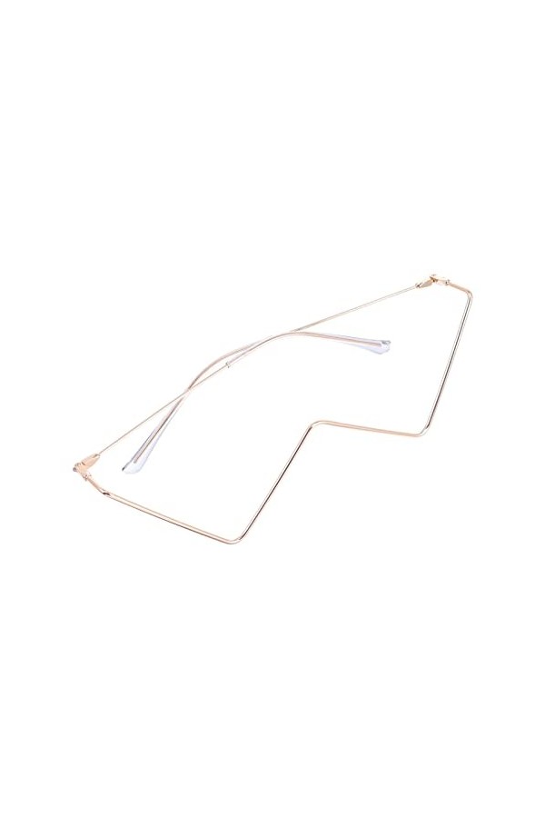 GALPADA Cadre Lunettes Vintage Lunettes De Soleil Femme Lunettes De Soleil De Quai Pour Femmes Pas De Lunettes De Vue Monture