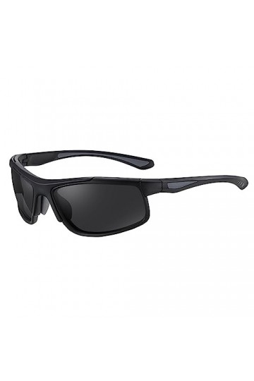Clicitina Lunettes de soleil de sport pour hommes et femmes avec lumière polarisée, lunettes TR90, lunettes de soleil de nuit