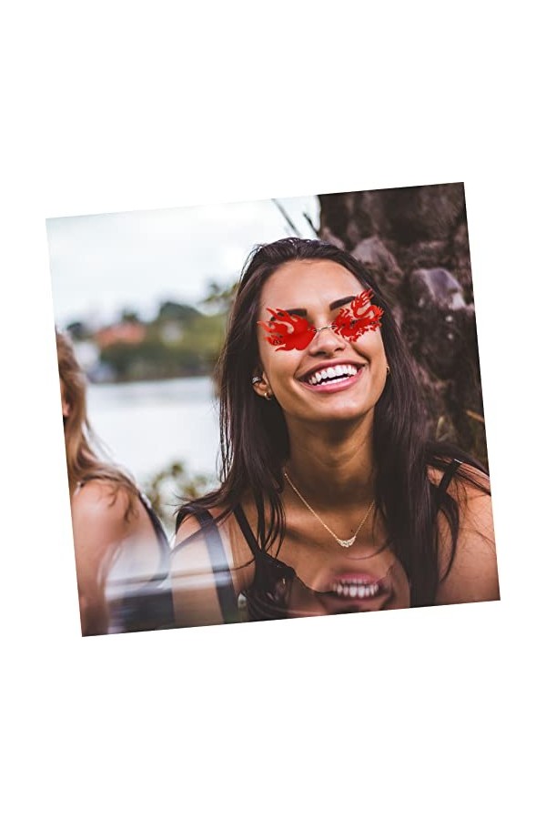 SOIMISS Lunettes De Soleil De Bal Lunettes De Soleil DÉté Pour Les Femmes Lunettes De Soleil Pour Les Femmes Mode Lunettes D