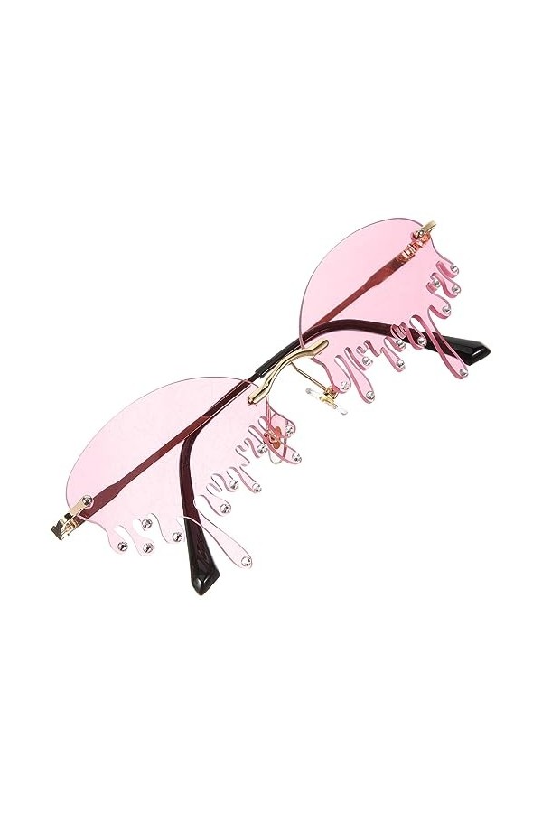 SHERCHPRY Lunettes De Soleil Drôles Décor Lunettes De Soleil Lunettes De Soleil À La Mode Lunettes De Fête Pour Adultes Lunet