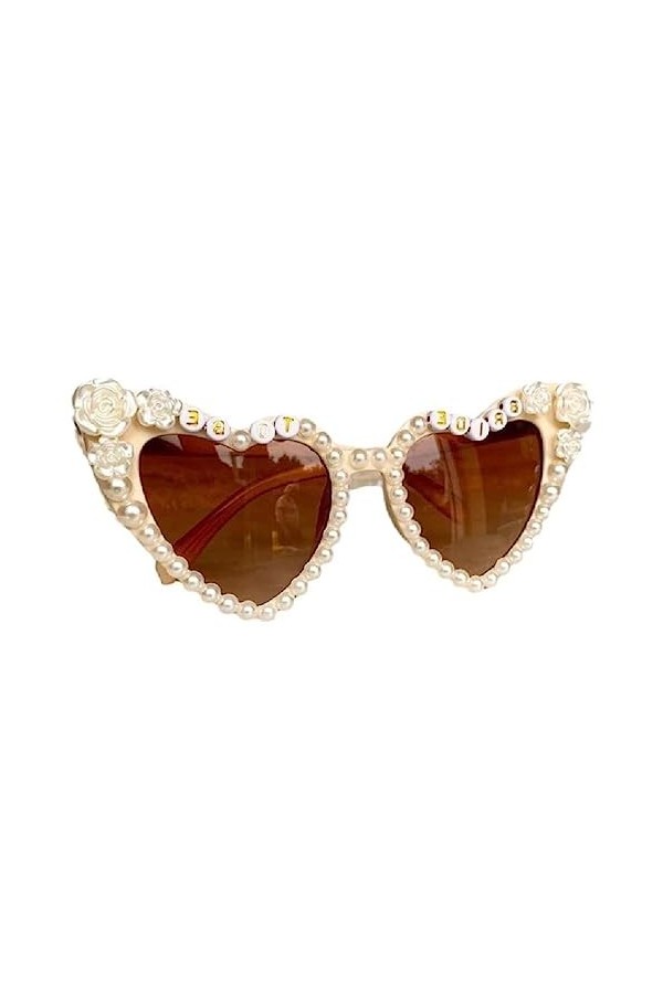 Lunettes De Soleil Mariée Rose Pour Douche Nuptiale Fête De Mariage Femme BrideToBe Lunettes De Soleil Enterrement De De Jeun