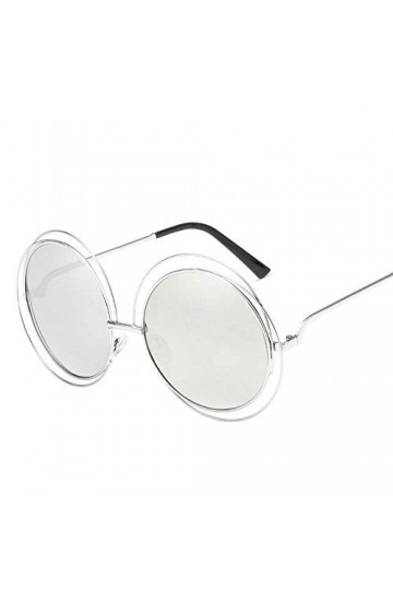 U/N Lunettes de soleil rondes de luxe femmes Vintage rétro lunettes de soleil surdimensionnées femmes lunettes de soleil pour