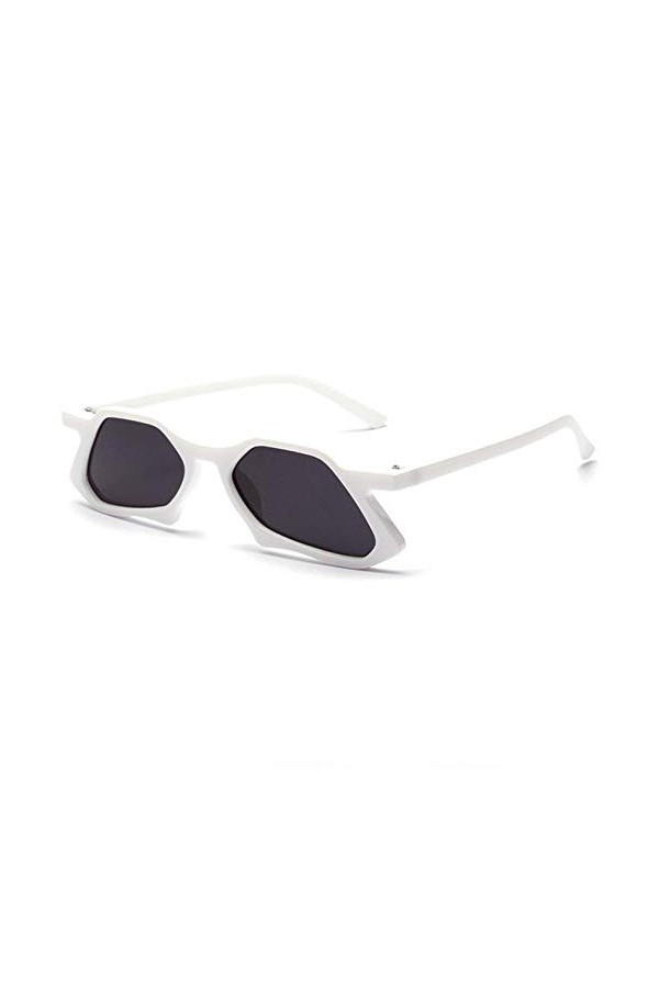 U/N Lunettes de Soleil polygonales irrégulières pour Femmes Lunettes de Soleil rétro Lunettes de Soleil pour Femmes de Luxe-1